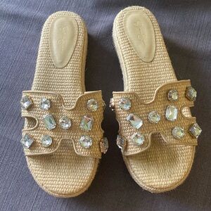Jessica Simpson Sandals with Rhinestones size 7